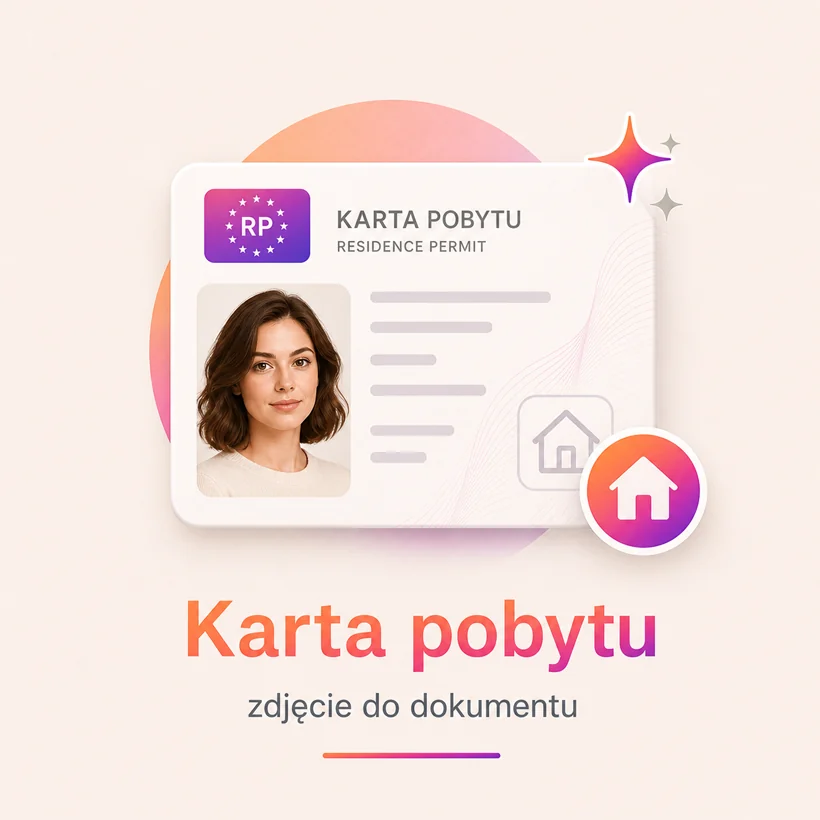 Zdjęcie do karty pobytu